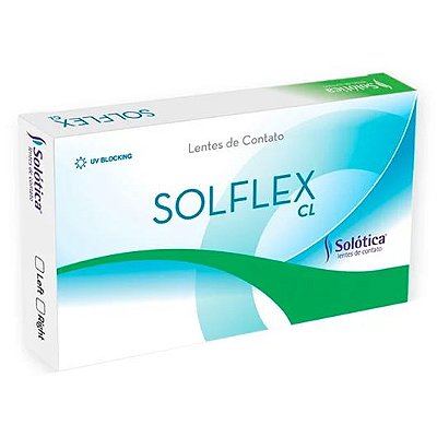 Lente De Contato Solflex CL Esférica ( + 0,25 A  + 6,00 )