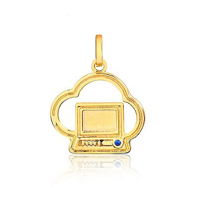 Pingente Formatura Ciência Da Computação ( Ouro 12K / 18K )