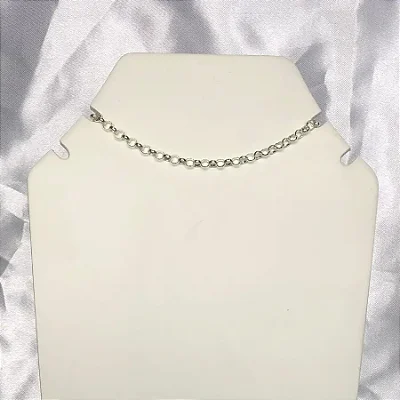 PULSEIRA ELO PORTUGUES F060 (18,5CM) CEP001 ( Prata 925 )