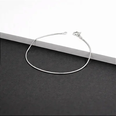 Pulseira Rabo de Rato - CRR001 ( Prata 925 )