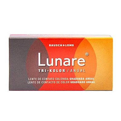 Lente de contato COLORIDA com grau lunare (+5,00 a -8,00)