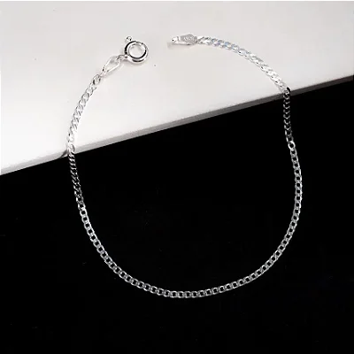 Pulseira Grumet F040 - 21CM CGR030 ( Prata 925 )