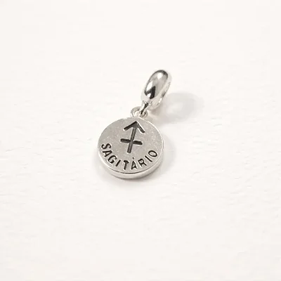 Berloque signo Sargitário BQ121 ( Prata 925 )