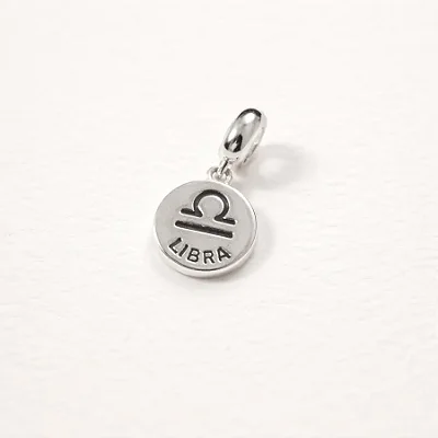 Berloque signo LIBRA BQ122 ( Prata 925 )