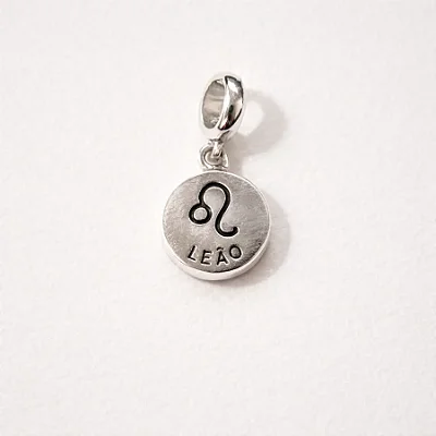 Berloque signo LEÃO BQ125 ( Prata 925 )