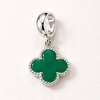 BERLOQUE VANCLEEF VERDE MESQUITA BQ175 ( Prata 925 )