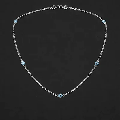 CHOCKER OLHO GREGO CCH006 ( Prata 925 )