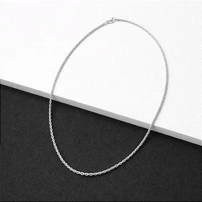 CORRENTE CORDÃO BAIANO F100(45CM) CCB013 ( Prata 925 )