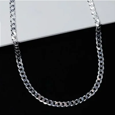 Corrente Grumet F120 - 70cm CGR045 ( Prata 925 )