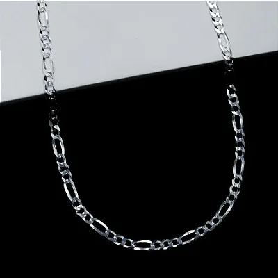 Corrente 3x1 masculina 3,0mm - 60cm CTU005 ( Prata 925 )