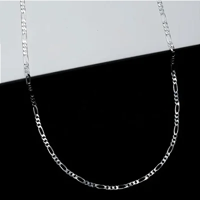 Corrente 3x1 - 1,0MM - 60CM CTU034 ( Prata 925 )