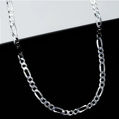 CORRENTE 3X1 F120 (70 CM) CTU045 ( Prata 925 )
