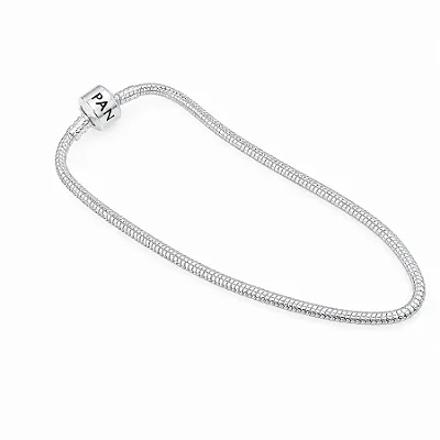 Pulseira berloqueira - 21CM PPA005 ( Prata 925 )