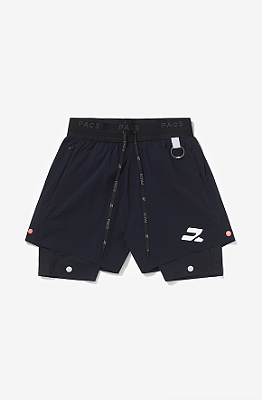 Shorts Pace DT2 Double Layers - Preto