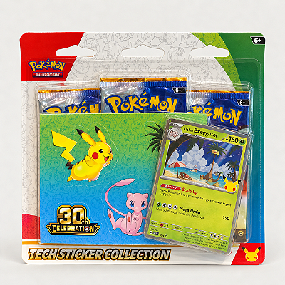 Pokémon TCG: Tech Sticker Collection Alola Exeggutor 30th celebration (eng-us)