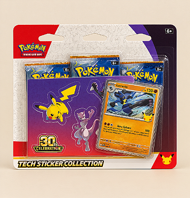 Pokémon TCG: Tech Sticker Collection Lucario 30th celebration (eng-us)