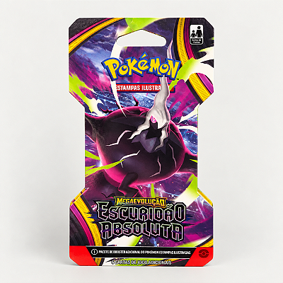 Pokémon TCG: Sleeved Booster Escuridão Absoluta