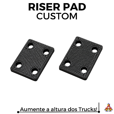 Kit Raiser Pads Custom - Preto