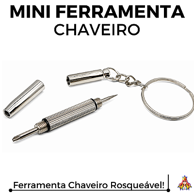 Ferramenta Custom Fingerboard Chaveiro Rosqueável