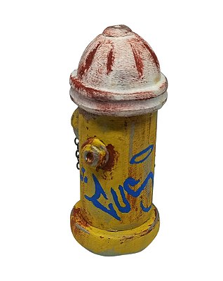 Miniatura Hidrante Custom *Realistic* Cor Amarelo