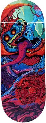 Deck marca Custom linha *Performance Series* modelo ''HyperBeast One'' 34x97mm + Tape Custom Extra-Smooth