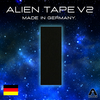 1x Tape marca *Alien Fingerboards* modelo ''Stardust V2'' 40x110mm (''Tipo FBS'')(Hand-Made in GERMANY)(Importada)(1 Unidade)