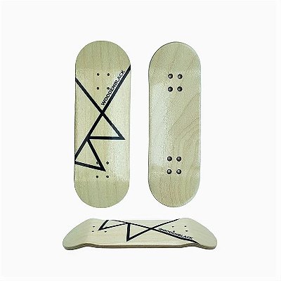 Deck *WoodenBlack* ''Infinity'' 34mm x 97.5mm Heat-Transfer (Made in Turkey)(100% em Maple)(Real-Wear)(High Quality) + Tape Woodenblack Texturizada