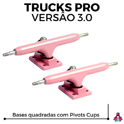 Par de Trucks Custom PRO 3.0 34mm cor Pink