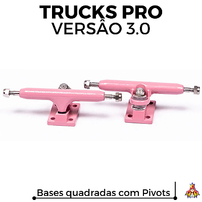 Par de Trucks Custom PRO 3.0 34mm cor Pink