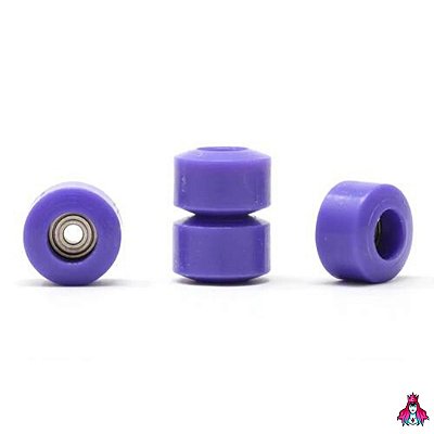 Rodas marca ''Custom'' modelo *APEX* Resin Mix Cor ''Galaxy Purple'' (7.7x5.2mm)