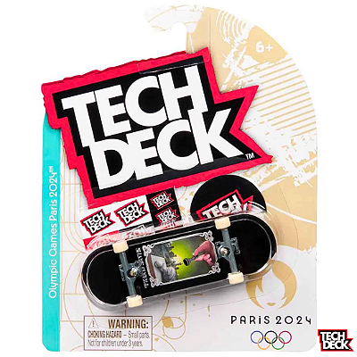 Tech Deck 32mm - Edição Limitada Olímpiadas 2024 Signature Shane O'Neill