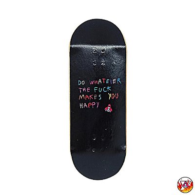 Deck Ultimate Series *Custom Collab Emerald* modelo ''Do Whatever The Fuck Makes You Happy'' 34x96mm *Heat-Transfer* (100% Maple)
