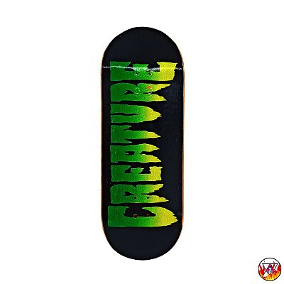 Deck Ultimate Series *Custom Collab Emerald* modelo ''Creature Logo Classic'' 34x96mm *Heat-Transfer* (100% Maple)