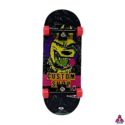 Setup Completo Deck Custom Performance Series 34x97mm + Rodas Uretano Alien Apex 75D + Truck PRO 2.0 34mm + Tape Custom + Pivot Cups