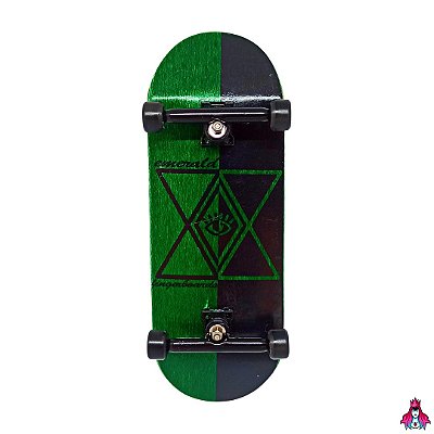 Fingerboard Skate de Dedo Place Element X Emerald 34mm - Place