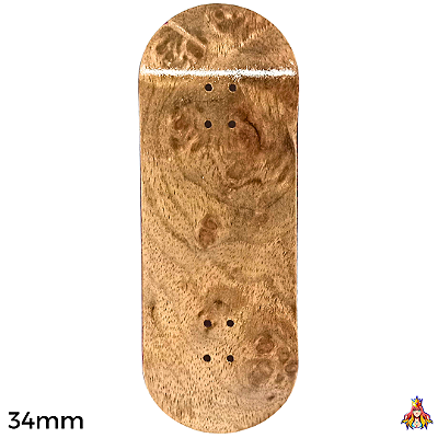 Deck Custom Minimalism Low 34mm "Rádica de Pioppo"