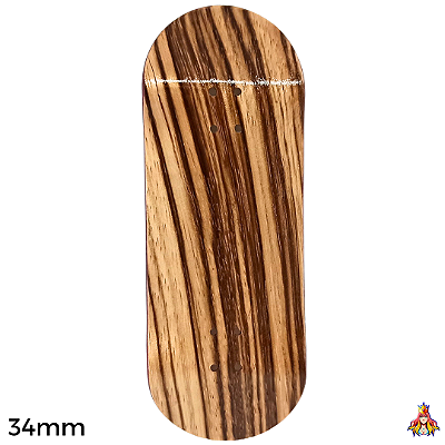 Deck Custom Minimalism High 34mm "Laminatto Zebrano"