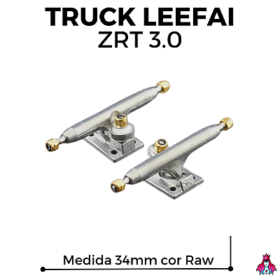 Par de Trucks Leefai ZRT 3.0 34mm cor Raw