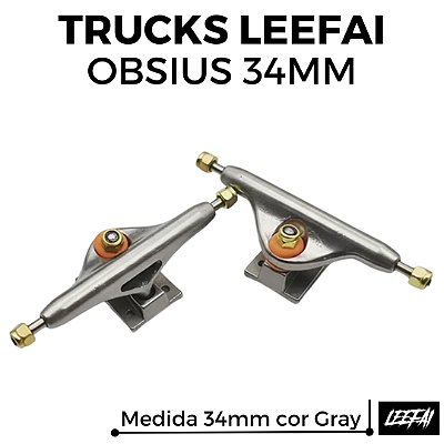 Trucks Leefai Obsius 34mm cor Gray