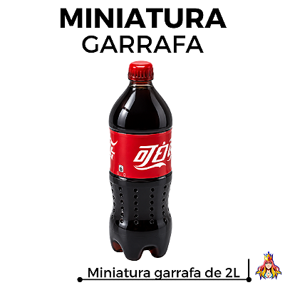 Miniatura Garrafa Refrigerante Cola 2l