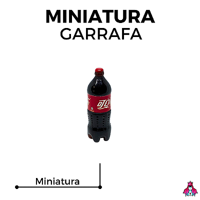 Miniatura Garrafa Refrigerante Cola 2l