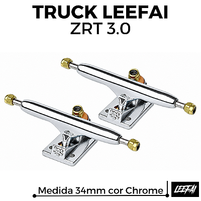 Trucks Leefai ZRT 3.0 34mm - Chrome (Silver)