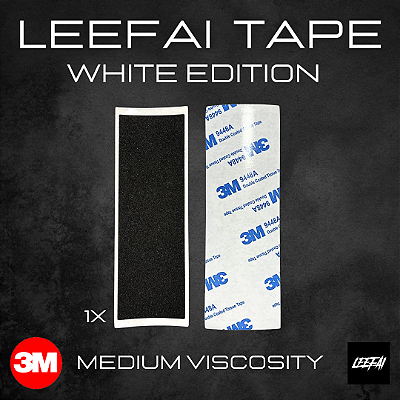 1x Tape Leefai versão ''Brown Edition'' Média Viscosidade com Adesivo 3M (38x110mm)