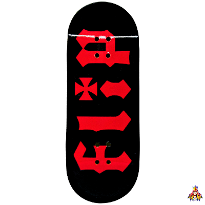 Deck Custom Premium Series modelo “Flip Black“ + Tape Alien Stardust