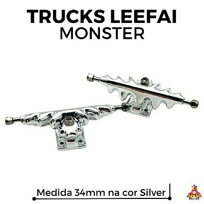 Trucks Leefai 'Monster' 34mm cor Silver