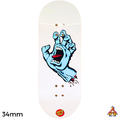 Deck Custom - Premium Series - 34mm - Santa Cruz Hand (2026)