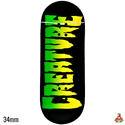 Deck Custom Premium 34mm - “Creature Logo“ - com Tape Alien
