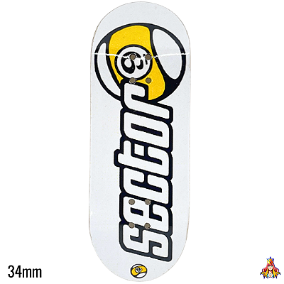 Deck Custom Premium 34mm - “Sector 9“ - com Tape Alien