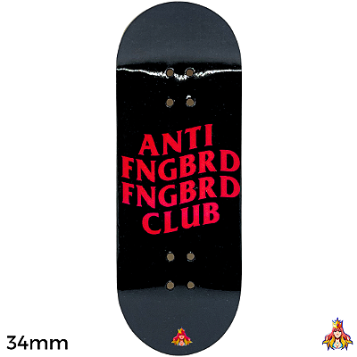 Deck Custom - Premium Series - 34mm - Anti Fngbrd Fngbrd Club Black (2026)