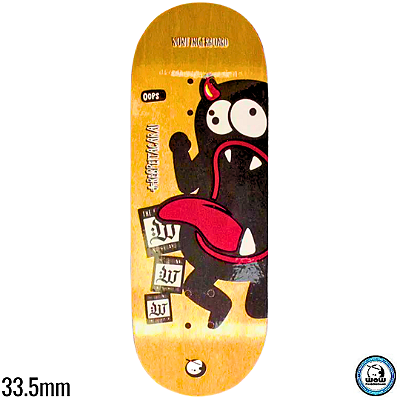 Deck WoW Graphic Series - RESPEITA Oops cor Orange - Deep - Street - 33.5mm